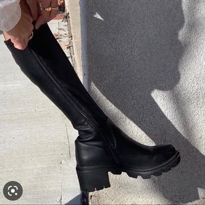 Steve Madden x Nessa Barrett knee boots. Size 7.5. Never worn and brand new! :)